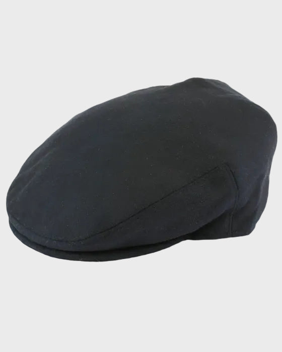 Flat cap on a light gray background