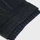 Black gloves on a light gray background