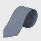 Rolled-up linen tie on a light gray background