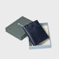 Colour-Block Leather Bi-Fold Wallet