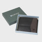 Pebble Grain Leather Wallet with Saffiano Texture Panels