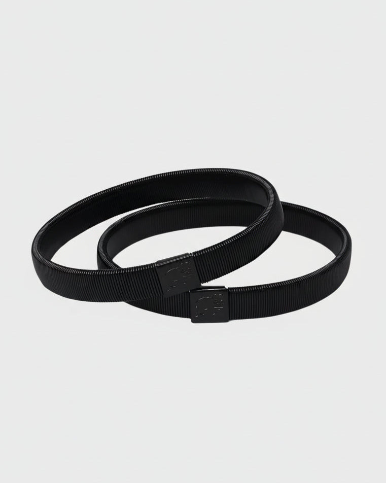 Black armbands on a light gray background
