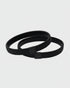 Black armbands on a light gray background