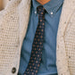Foulard Embroidered Tie