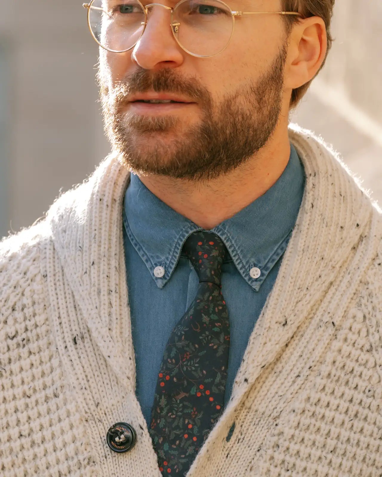 Heritage Print Rutland Tie