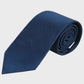 Navy textured tie on a light gray background