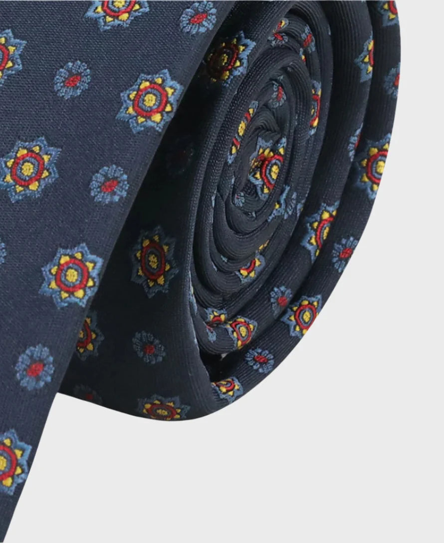 Foulard Embroidered Tie