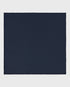 Navy blue hank on a light gray background