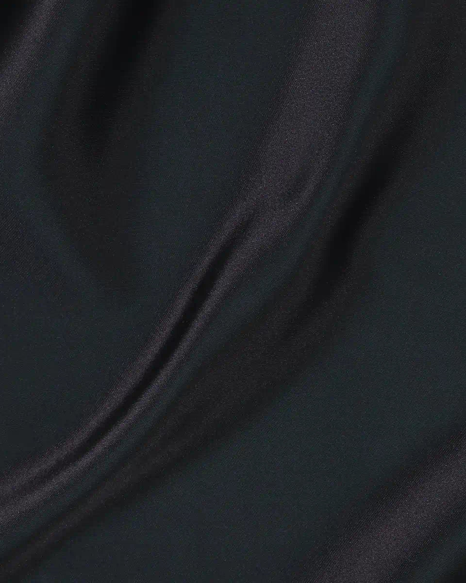 Close-up of black fabric with visible texture
