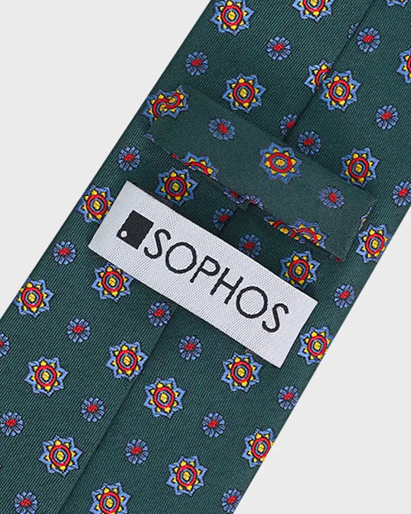 Foulard Embroidered Tie