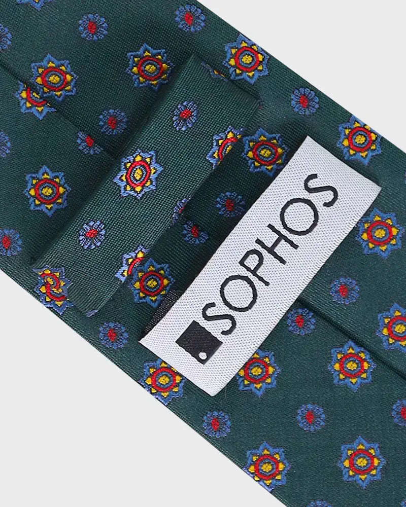 Foulard Embroidered Tie