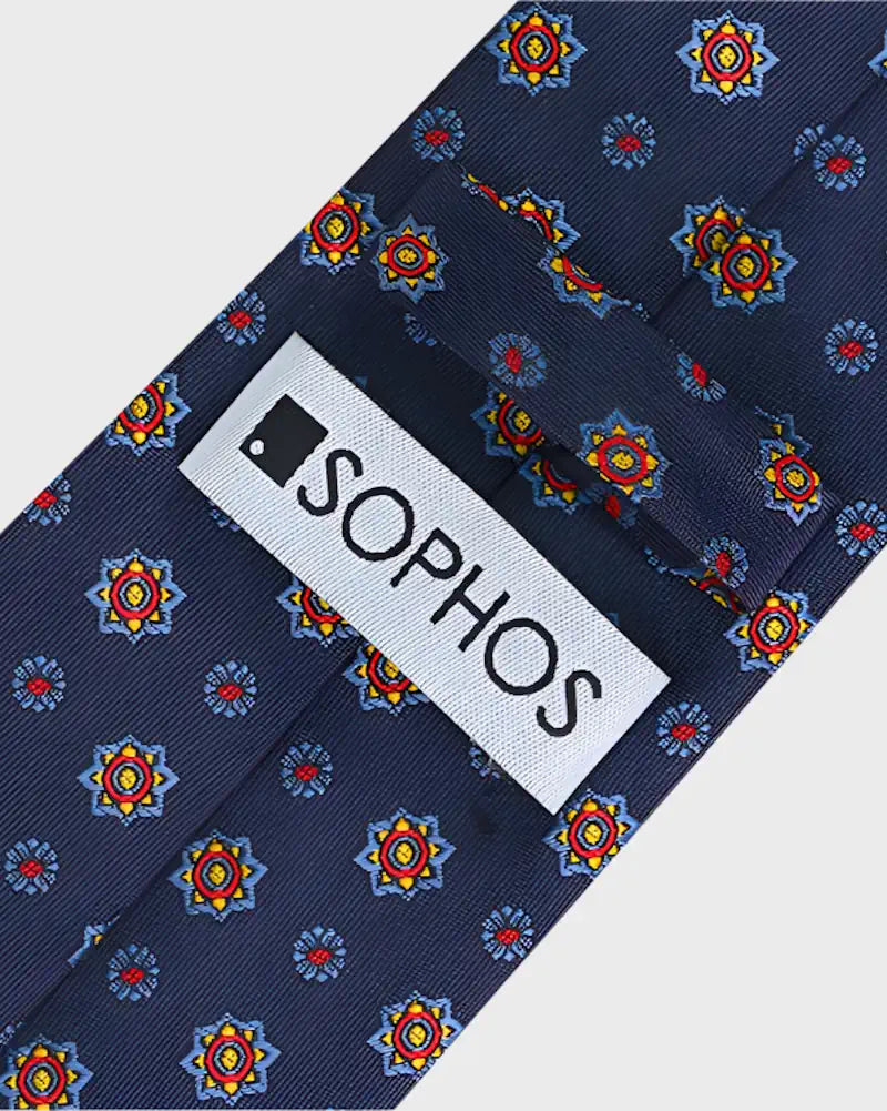 Foulard Embroidered Tie