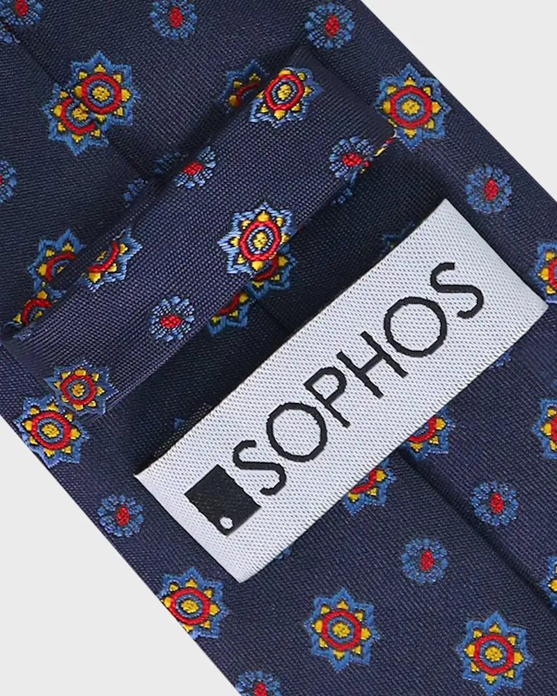 Foulard Embroidered Tie