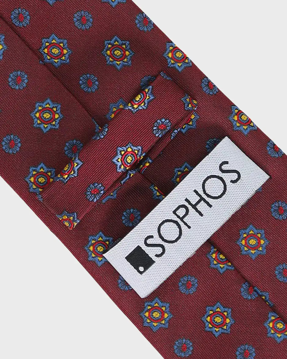 Foulard Embroidered Tie
