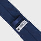 Navy blue tie with a Sophos logo on a light gray background