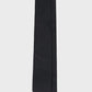 Black tie on a light gray background