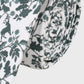 Patterned tie on a white background