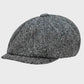 Gray cap on a light gray background