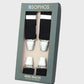 Box of men's braces with 'Sophos' branding on a light gray background