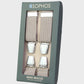 Packaged men's braces with 'Sophos' branding on a light gray background