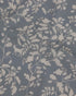 Light blue fabric with a white leaf pattern