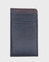 Brown cardholder on a light gray background