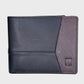 Brown wallet on a light gray background